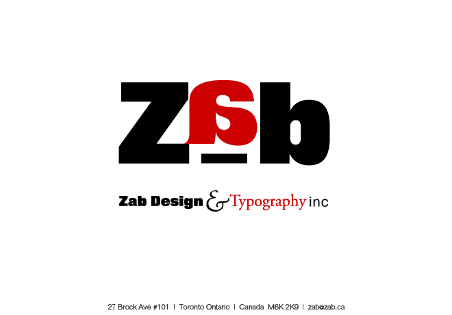 Zab Design & Typography inc